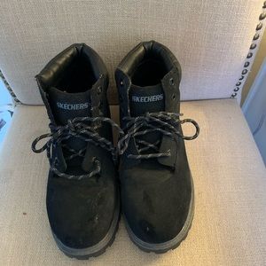 **Skechers hiking boots!